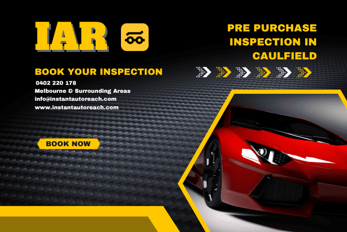 mechanic conducting Pre Purchase Car Inspection Caulfield, book your today